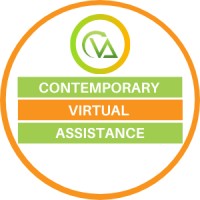Contemporary Virtual Assistance Logo Contemporary Virtual Assistance Logo